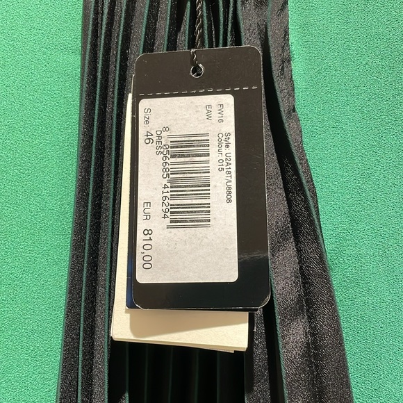 NWT Green and black Emporio Armani shift dress - Picture 6 of 6